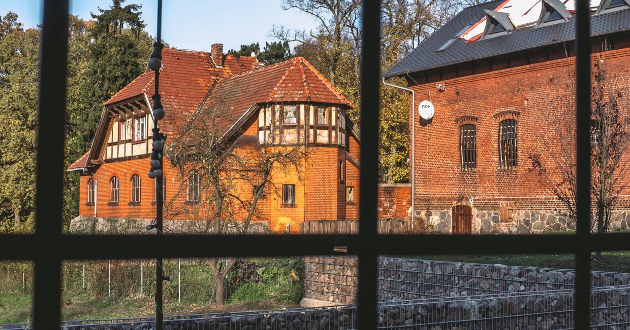 Zabytkowe budynki Folwarku