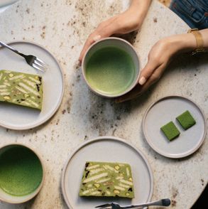 Napoje i desery w restauracji Moya Matcha (fot. M. Medyńska / Moya Matcha)