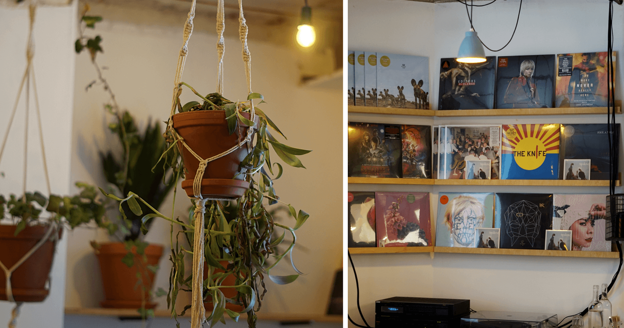 kawiarnia Hałas wystrój wnętrza (fot. Jessica Nadziejko)