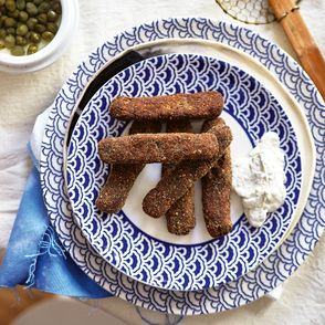 Gotowe paluszki rybne. (fot. Przemek Dzienis)