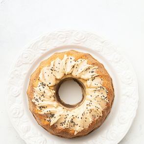 Babka z kremem sezonowym - tahini