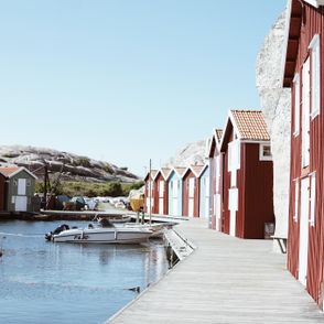 Smögen. Stary port rybacki