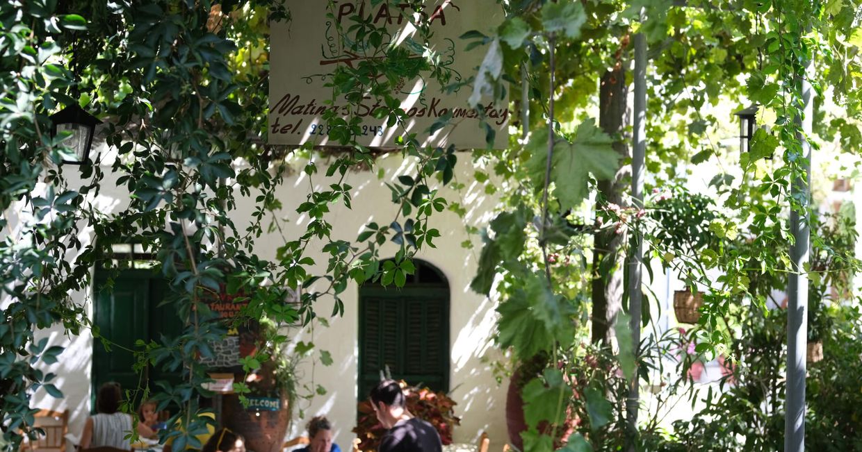 Tawerna Matina & Stavros na greckim Naxos (fot. Aleksander Szojer)