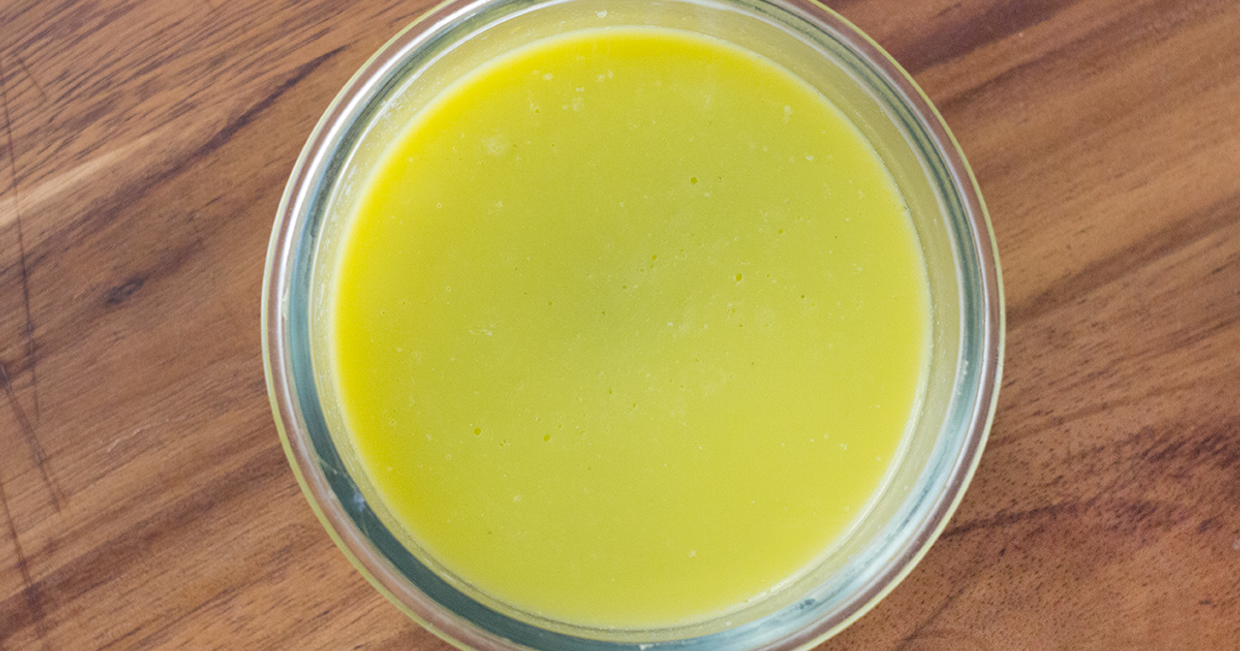 Masło konopne (fot. Małgorzata Szakuła)