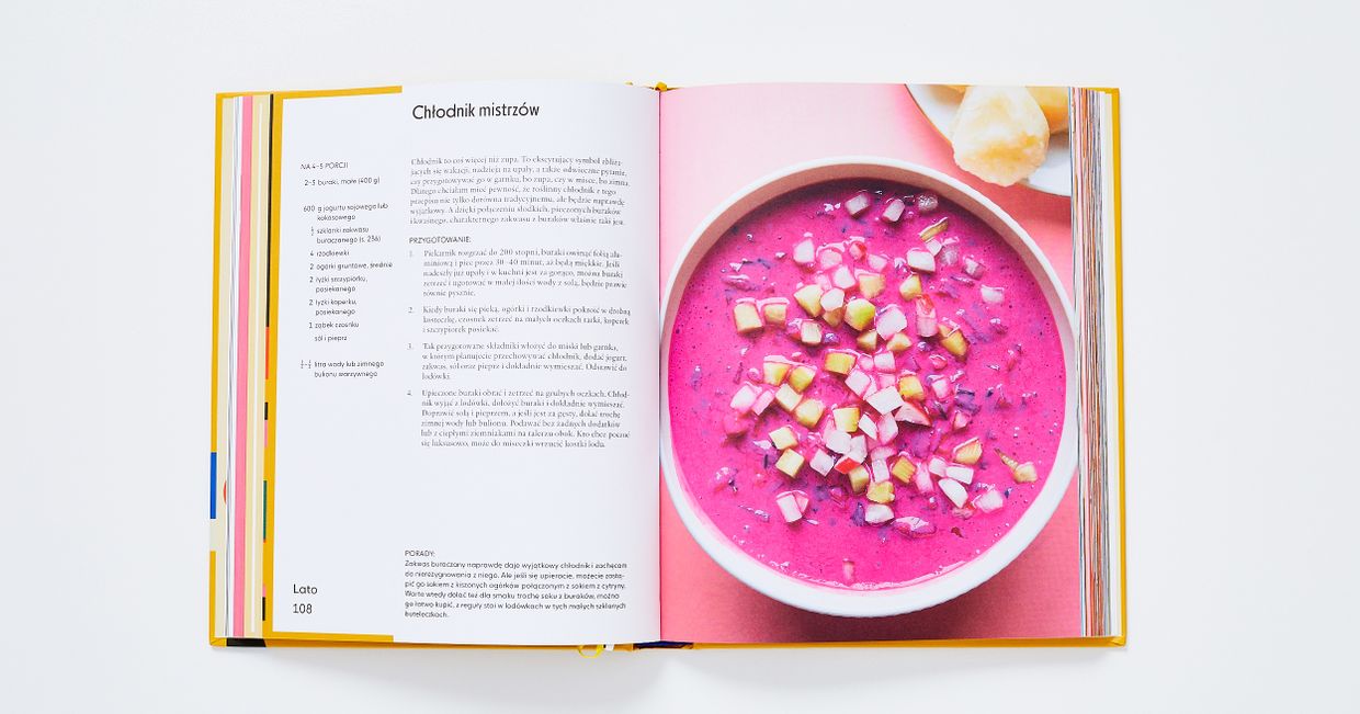 Przepis na chłodnik według Marty Dymek z książki "Jadłonomia po polsku"