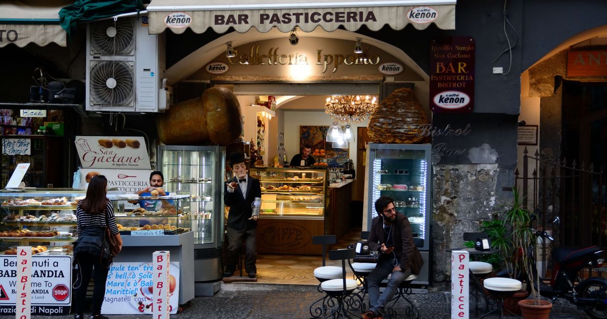 Włoska piekarnia (fot. Bertrand Borie)