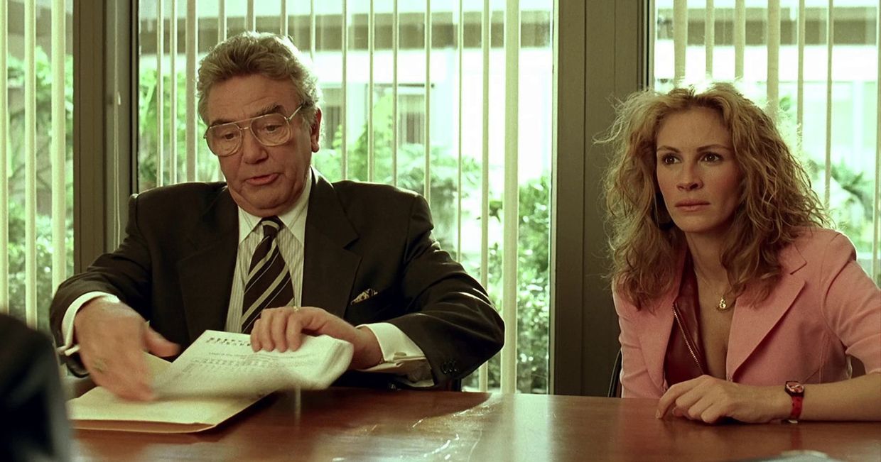 Julia Roberts w filmie "Erin Brockovich" (fot. materiały prasowe)