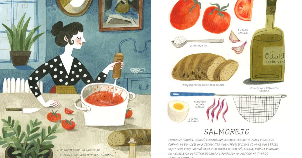 Ilustracje dla dzieci, ilustrowane przepisy dla dzieci, Przy Ulicy Ogrodowej 10 (fot. materiały prasowe)