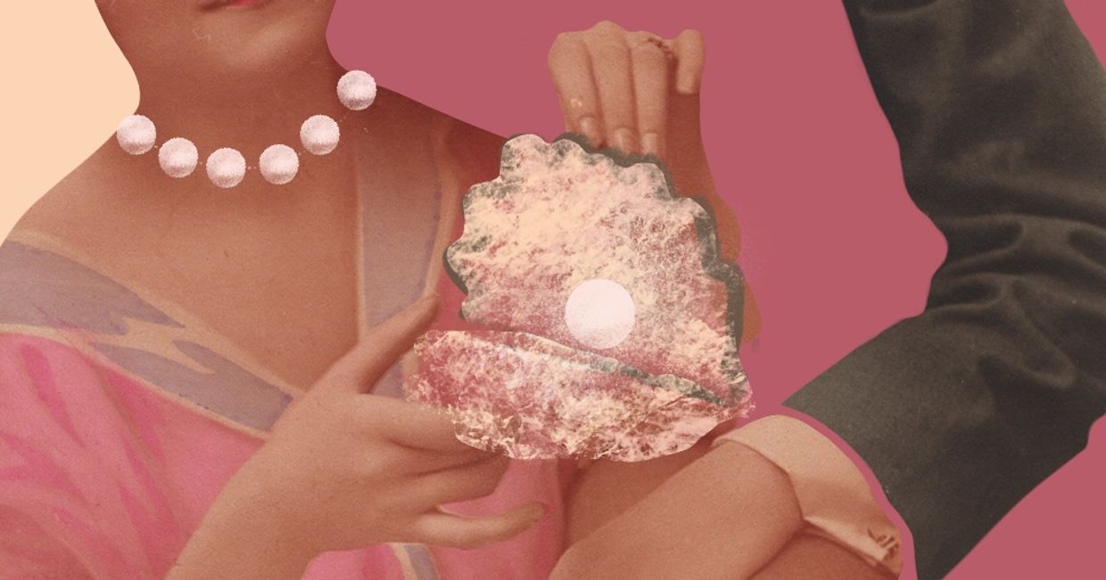 Ostryga z perłą w środku (il. Martyna Cybuch)