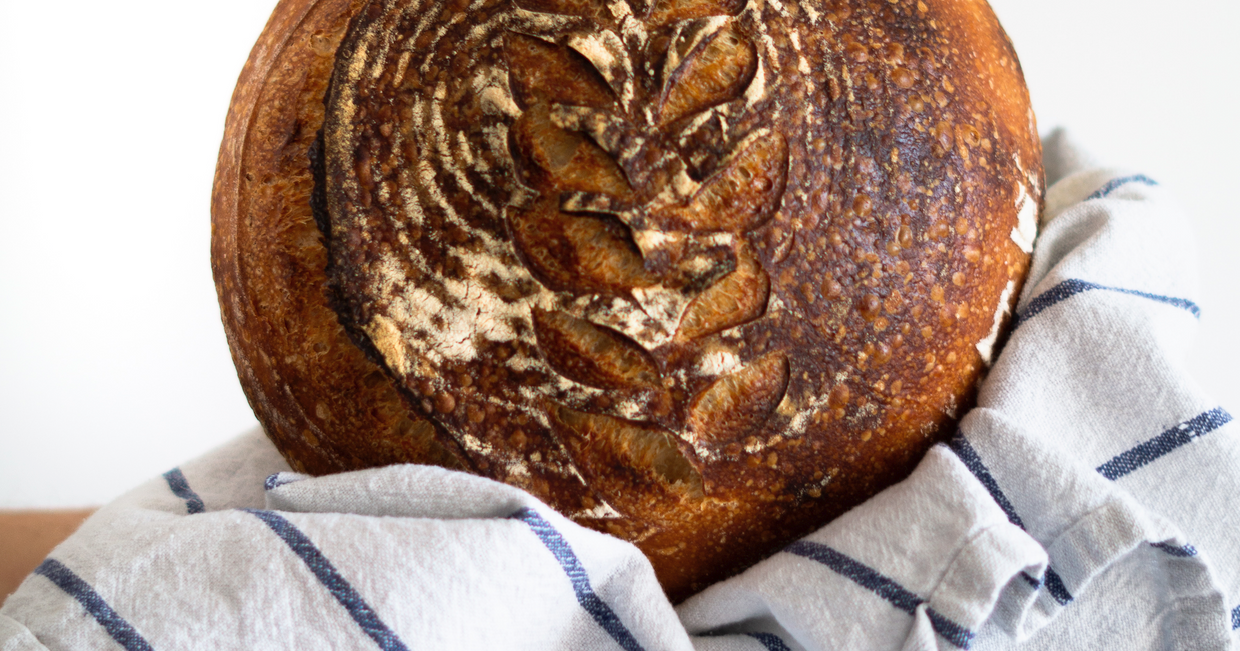 Domowy chleb (fot. Jessica Nadziejko)