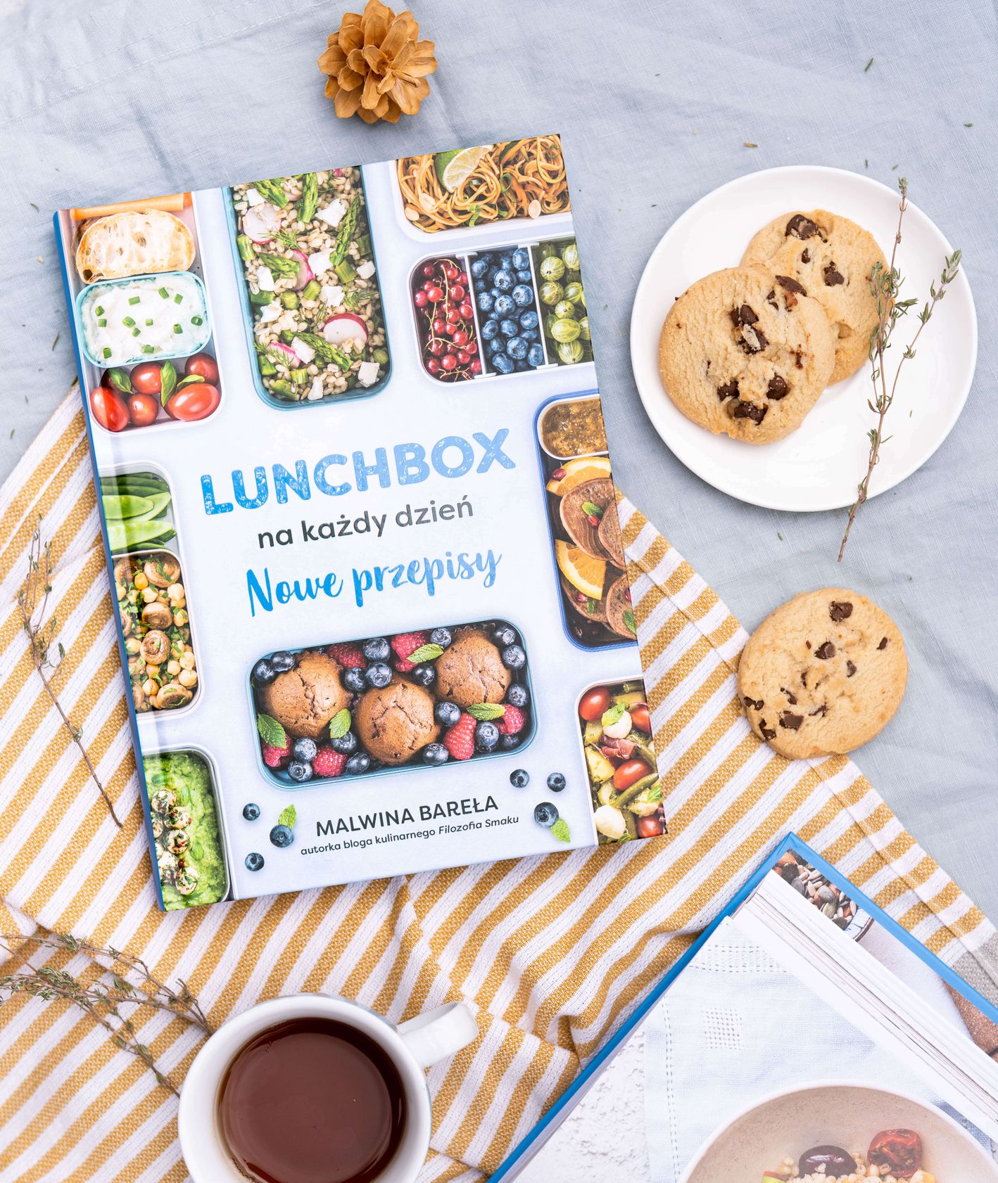 Okładka książki „Lunchboxy na każdy dzień” (fot. Martyna Cybuch)