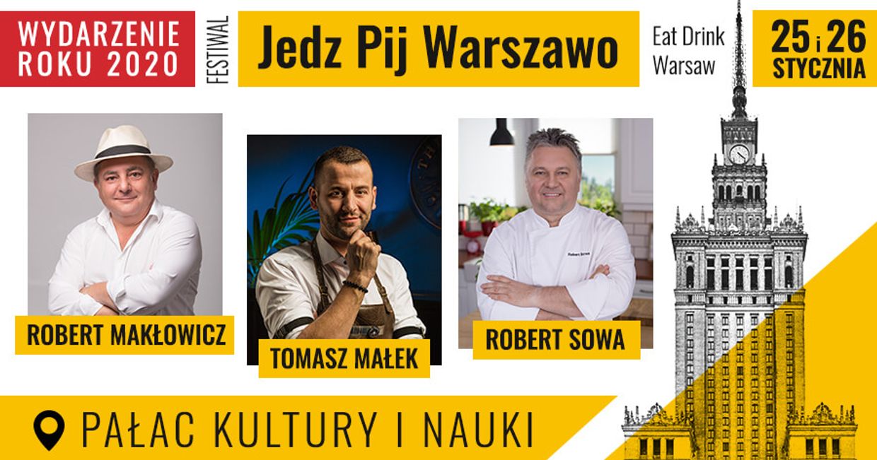 Robert Makłowicz i Robert Sowa podczas festiwalu będą gotować dla gości specjalne dania (fot. materiały prasowe)