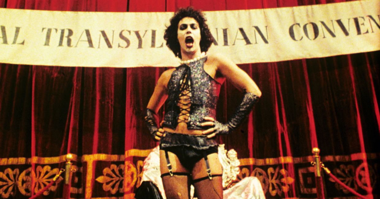 Kadr z filmu "Rocky Horror Show"