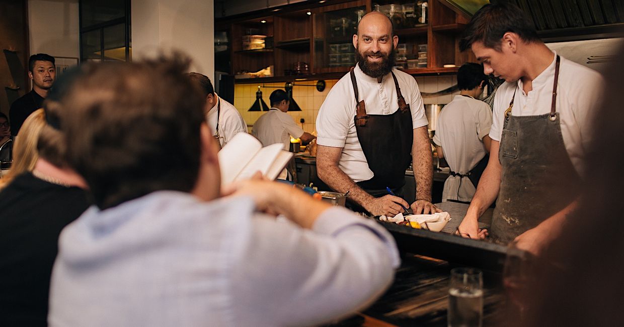 Dave Pynt z Restauracji Burnt Ends