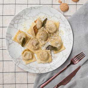 Przepis na włoskie ravioli z dynią