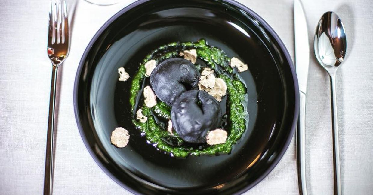 Gęś w dymie - prezentacja dań głównych (fot.Gęś w dymie)