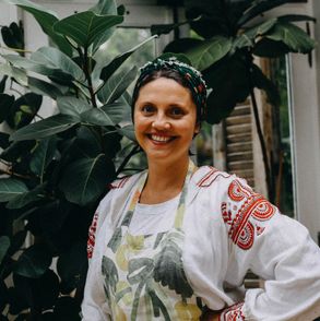 Ceniona szefowa kuchni Olia Hercules, autorka książek „Mamuszka” i „Kaukasis” w „Sielskich smakach”. (fot. materiały prasowe)