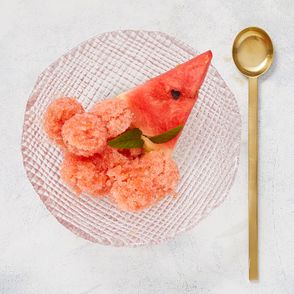 Domowy sorbet arbuzowy z cytryną (fot. Maciej Niemojewski)