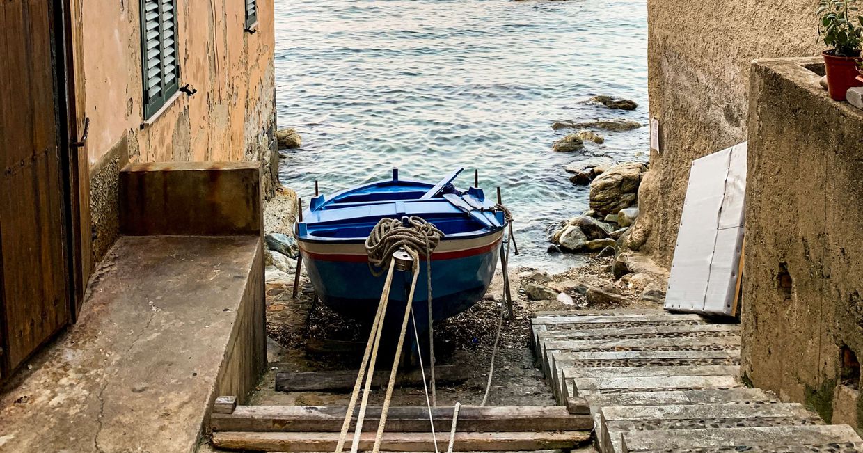 Rybackie miasto Chianalea o popołudniu (fot. Olga Maj)