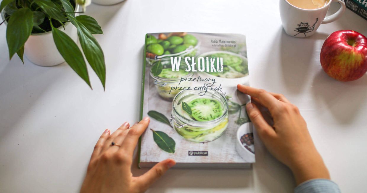 w słoiku, książki o fermentacji, kiszonki, jak zacząć kisić, książki kulinarne, kulinaria, co przeczytać