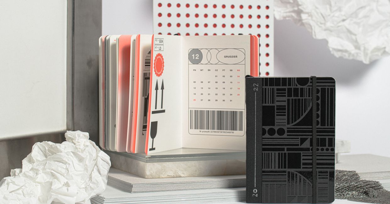 Wnętrze kalendarza "Pan Kalendarz" na rok 2022