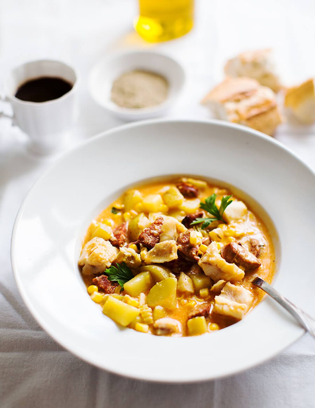 Przepis na chowder z rybą