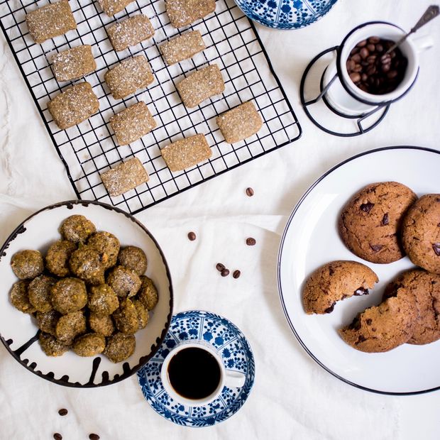 Ciekawe ciasteczka z fusami z kawy (fot. Zuza Rożek)