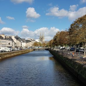 Miasteczko Quimper, Bretania, Francja (fot. Aleksander Szojer)
