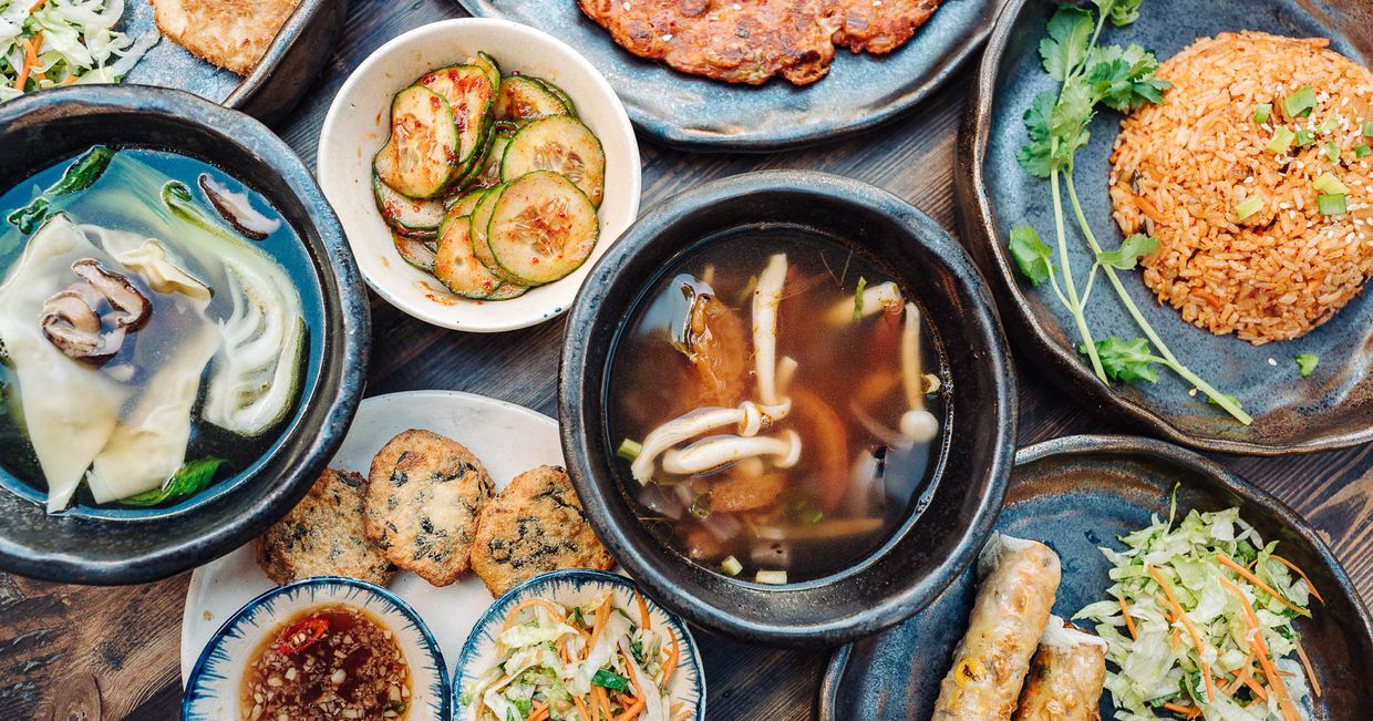 Dania z restauracji Vege Asian Story