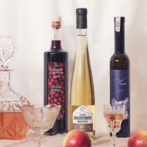 Nalewka staropolska, trójniak augustowski, cydr chyliczki