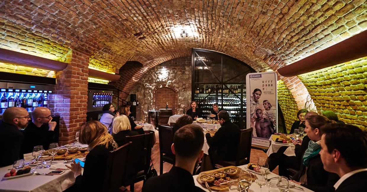 Spotkanie w restauracji Albertina w ramach festiwalu Opera Rara (fot. Alicja Wróblewska)