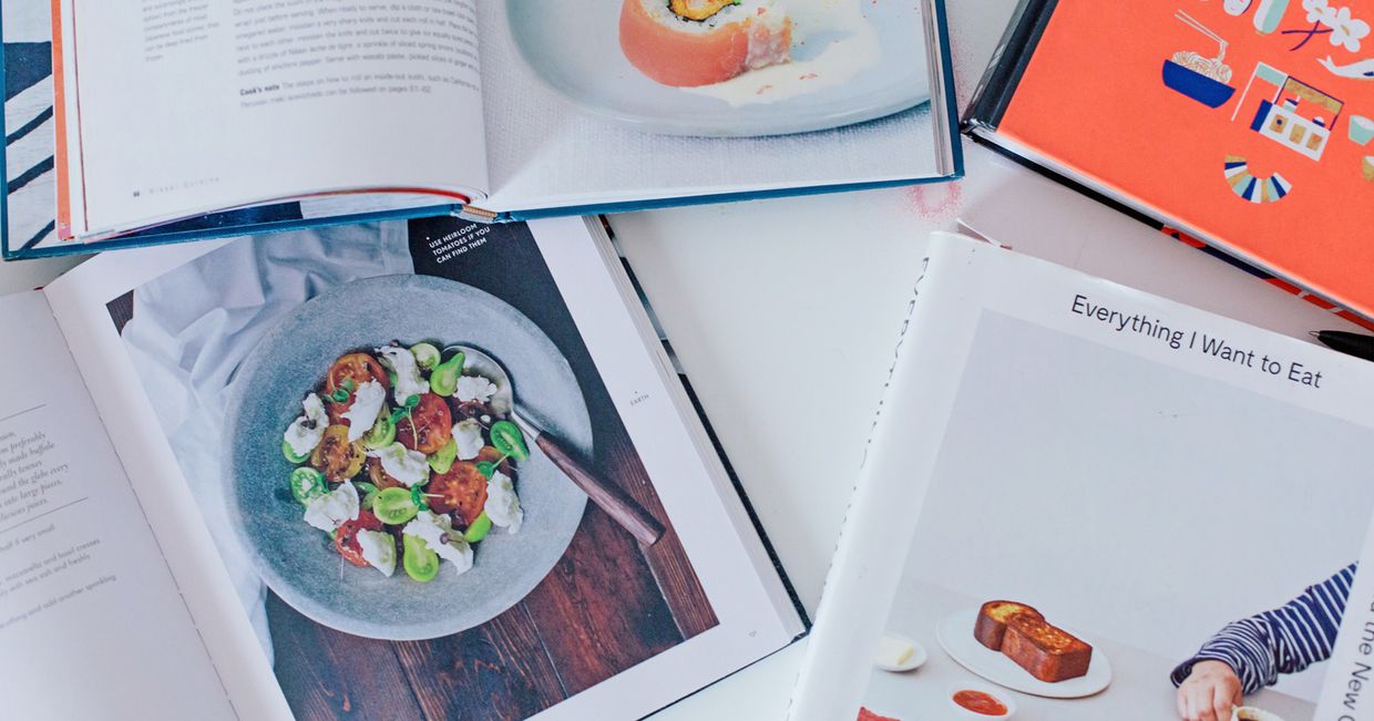 Książki kucharskie (fot. Michał Lichtański / mili.studio)