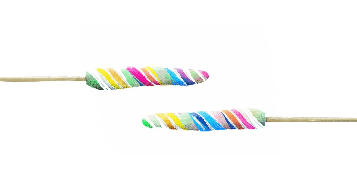 Kolorowe kręcone lizaki z dodatkiem barwników (il. Urszula Mierzwa)