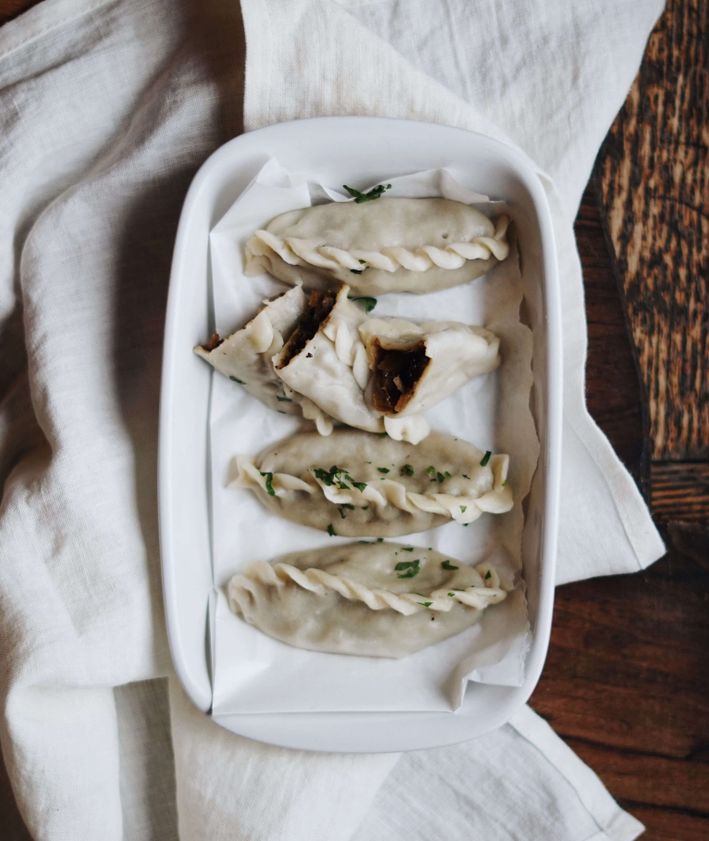 Pierogi z kaszą gryczaną