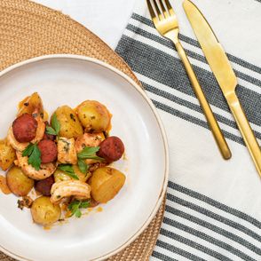 Szybkie przepisy na długi weekend – surf and turf na patelni (fot. Paulina Czyżewska)