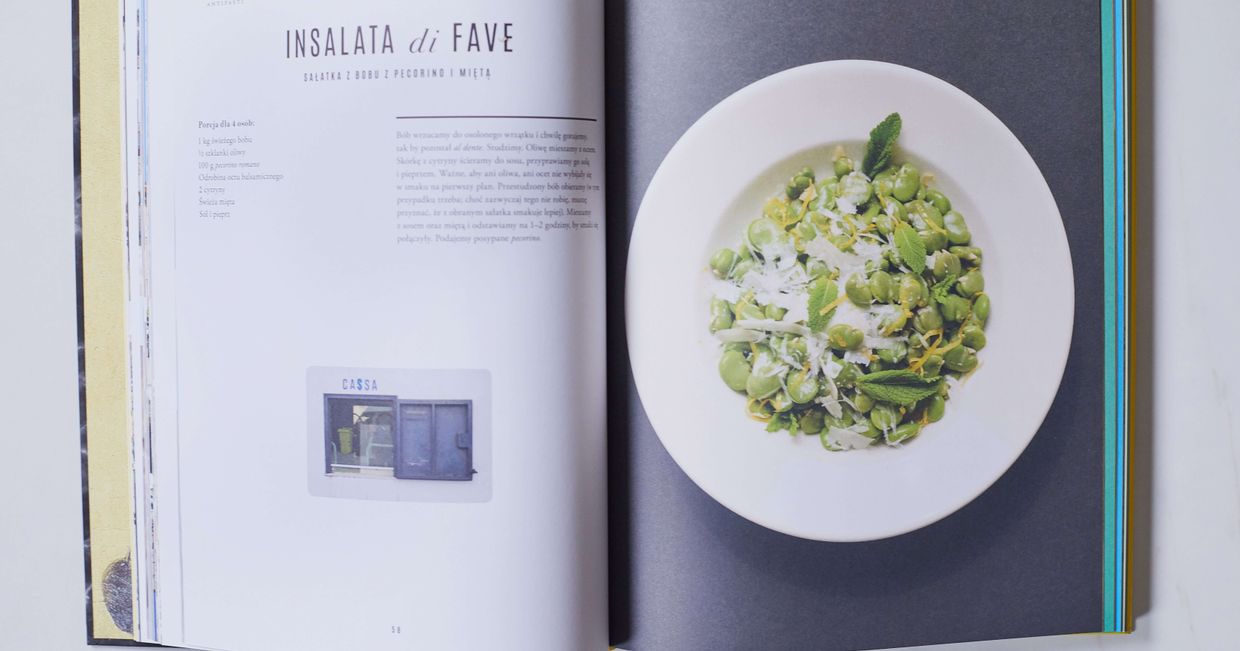 Książka Italia do zjedzenia Bartek Kieżun