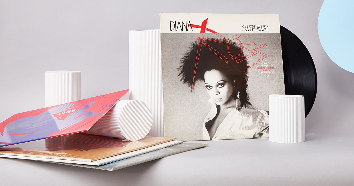 Płyty winylowe ze sklepu Aviator w Elektrowni Powiśle (fot. Maciej Niemojewski)