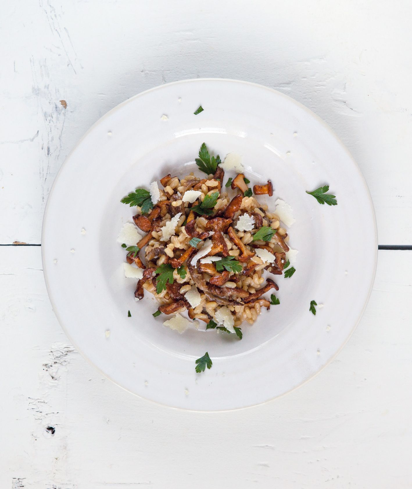 Przepis na risotto z grzybami. Risotto z kurkami, borowikami i podgrzybkami - PRZEPIS (fot. Jakub Stanek)