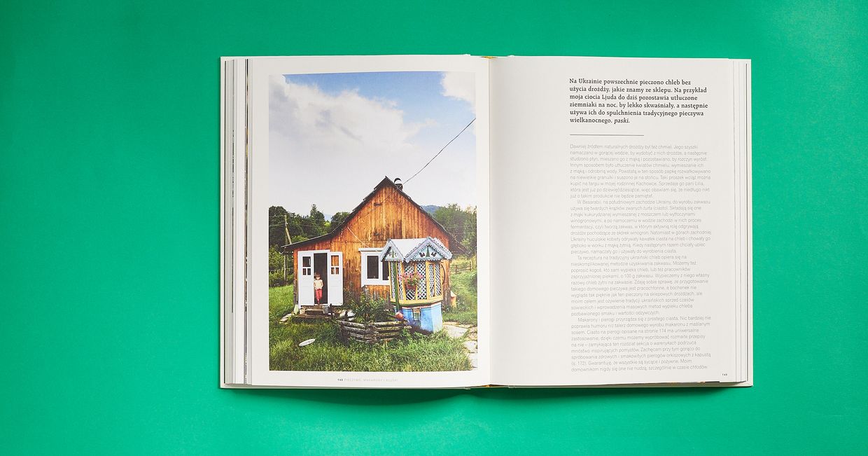 Książka Sielskie smaki Olii Hercules, tradycyjna kuchnia ukraińska (fot. materiały prasowe)