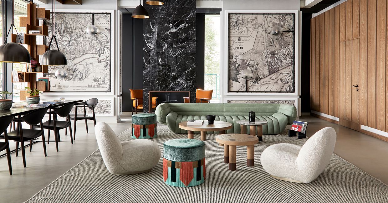 Wnętrze hotelu Puro w Warszawie (fot. materiały prasowe/PURO)