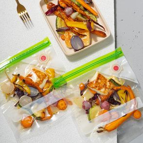 Przepis na pieczone warzywa z halloumi, oliwą truflową i ziołami (fot. Rafał Meszka)