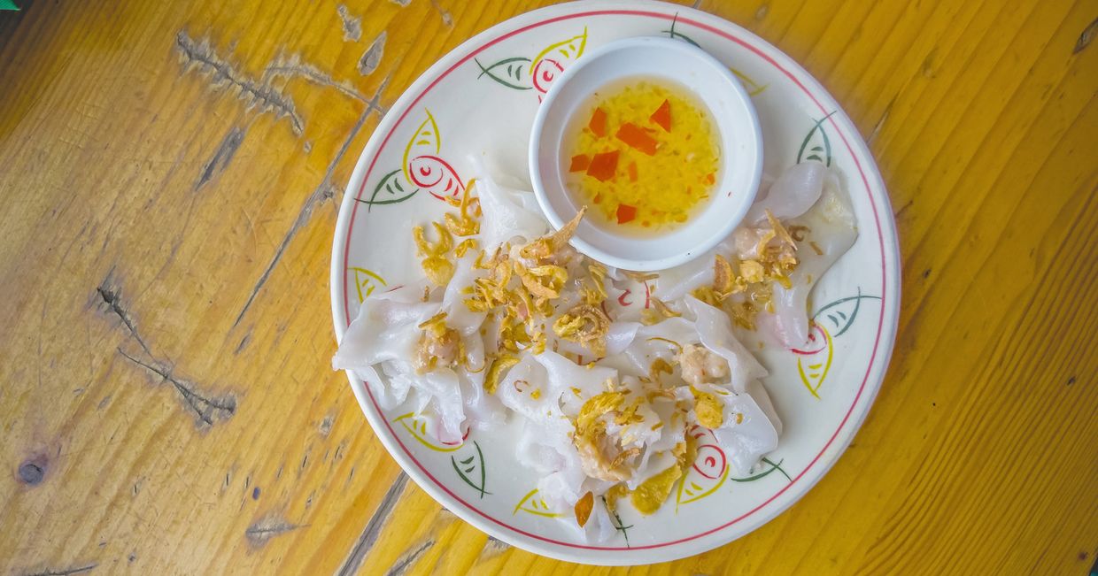 White rose lub biała róża, czyli pierożki wietnamskie (fot. Bartek Zwiefka)