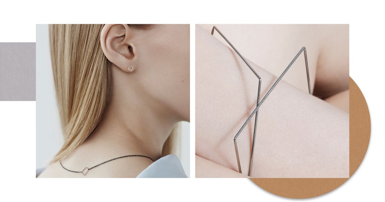 Srebrne bransoletki i kolczyki od Agaty Bieleń (fot. materiały prasowe)