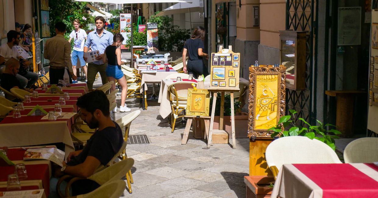 L'alcova Dei Sapori pizzeria w Palermo (fot. Bartek Zwiefka)