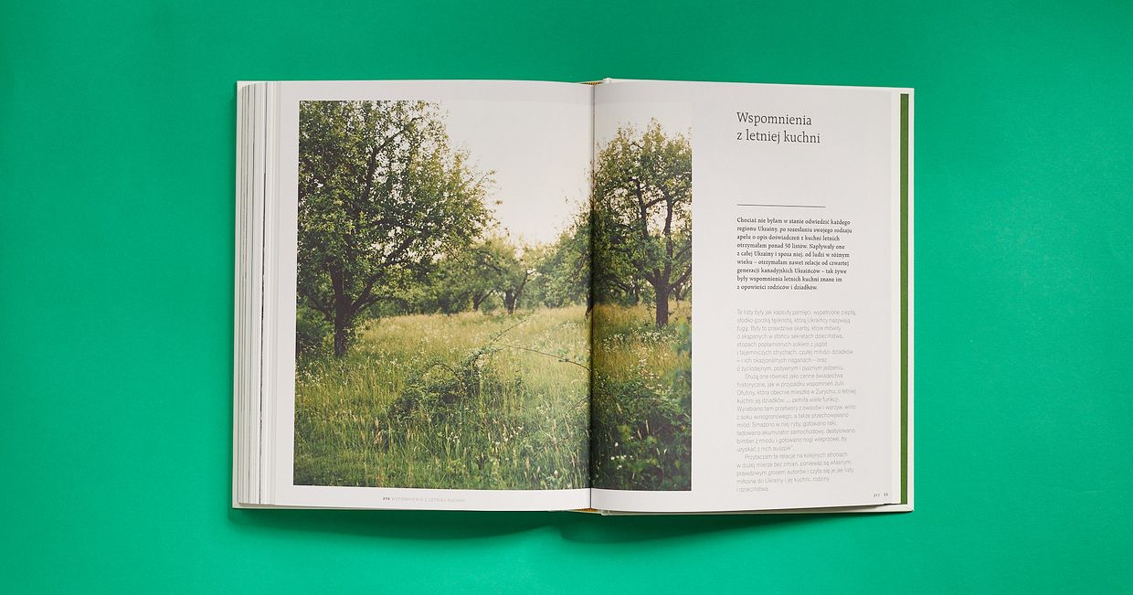 Książka Sielskie smaki Olii Hercules, tradycyjna kuchnia ukraińska (fot. materiały prasowe)