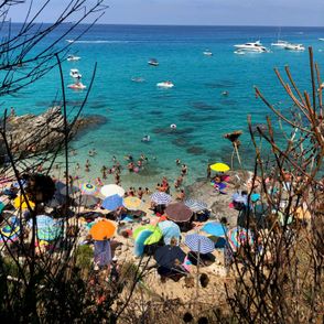 Kalabria, plaża Paradiso del Sub (fot. Olga Maj)
