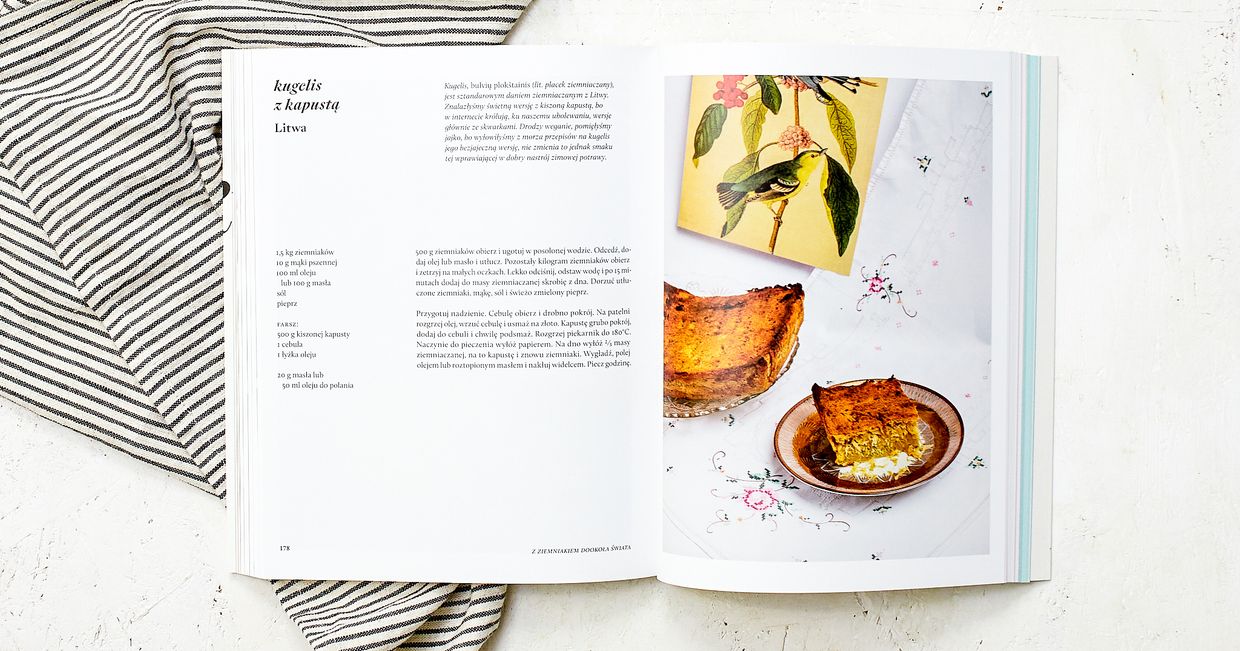 Rozkład z książki Ziemniak autorstwa Zosi i Kasi Pilitowskich (fot. Paulina Czyżewska)