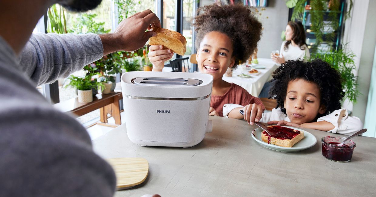 Ekologiczna kolekcja śniadaniowa Philips - toster (fot. materiały prasowe)