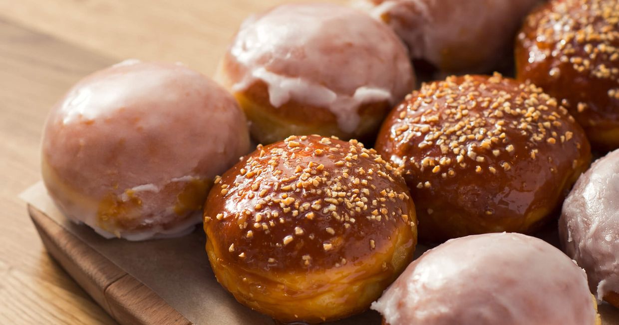 Pączki z Fly High Coffee z różnymi dekoracjami (fot. materiały prasowe)