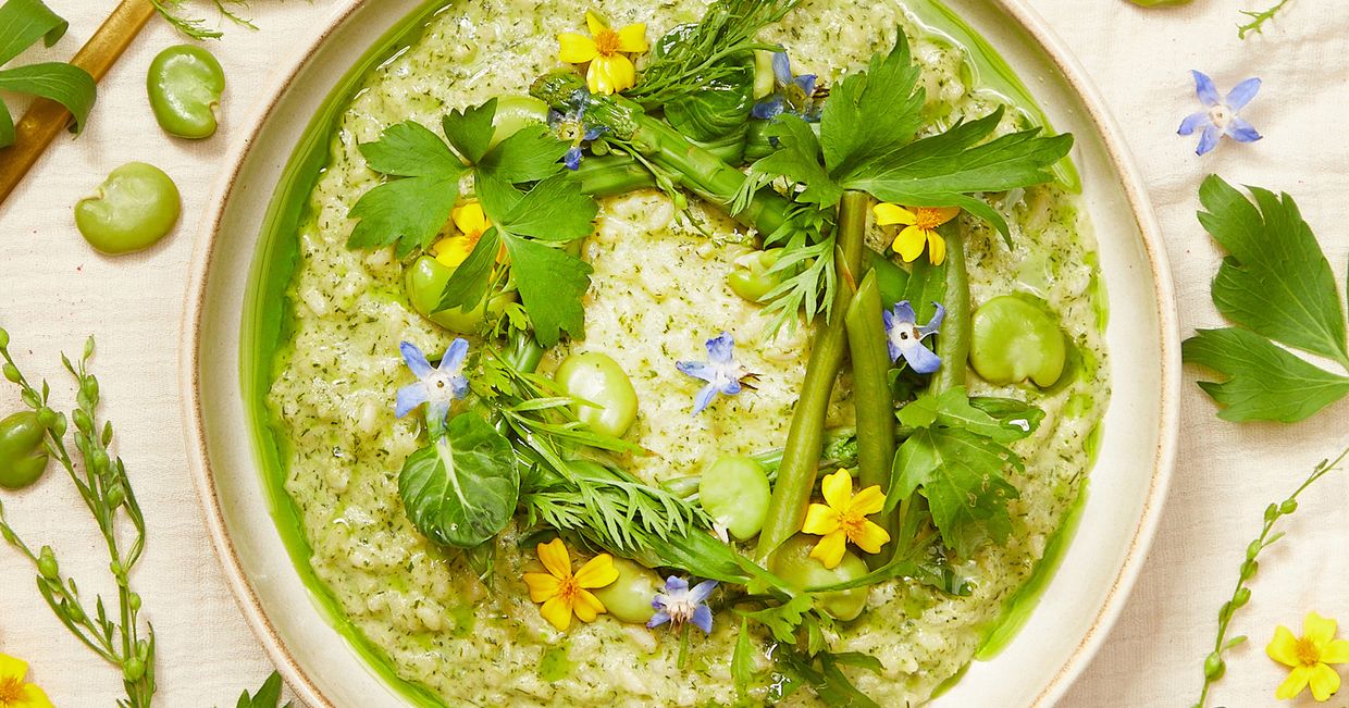 Sprawdź przepis na risotto verde z restauracji Farma Bii (fot. Maciek Niemojewski)